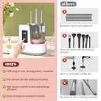 Makeup Brush Cleaner High-Speed Spinning Multiple Collars