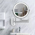 Makeup Mirror 10x Magnification 3-Mode LED USB-C Rechargeable