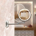 Makeup Mirror 10x Magnification 3-Mode LED USB-C Rechargeable