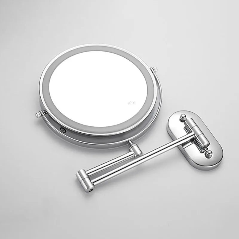 Makeup Mirror 10x Magnification 3-Mode LED USB-C Rechargeable