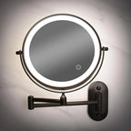 Makeup Mirror 10x Magnification 3-Mode LED USB-C Rechargeable