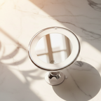 Makeup Mirror 10x Magnification LED Lighting & Adjustable Angle