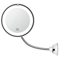 Makeup Mirror 10x Magnification LED Suction Base