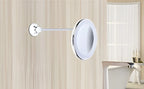 Makeup Mirror 10x Magnification LED Suction Base