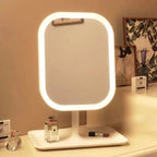 Makeup Mirror 3 Light Modes Touch Control Wireless Rechargeable