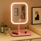Makeup Mirror 3 Light Modes Touch Control Wireless Rechargeable