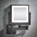 Makeup Mirror Dual Magnification 360° Rotation USB-C Rechargeable