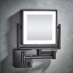 Makeup Mirror Dual Magnification 360° Rotation USB-C Rechargeable