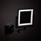 Makeup Mirror Dual Magnification 360° Rotation USB-C Rechargeable