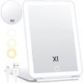 Makeup Mirror Foldable Rechargeable 10X Magnification