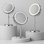 Makeup Mirror LED Stepless Dimming 10x Magnification