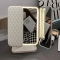 Makeup Mirror Triple-Panel 2x 3x Magnification LED Rechargeable