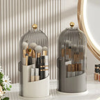 Makeup Organizer 360° Rotating Transparent Acrylic Waterproof & Dustproof