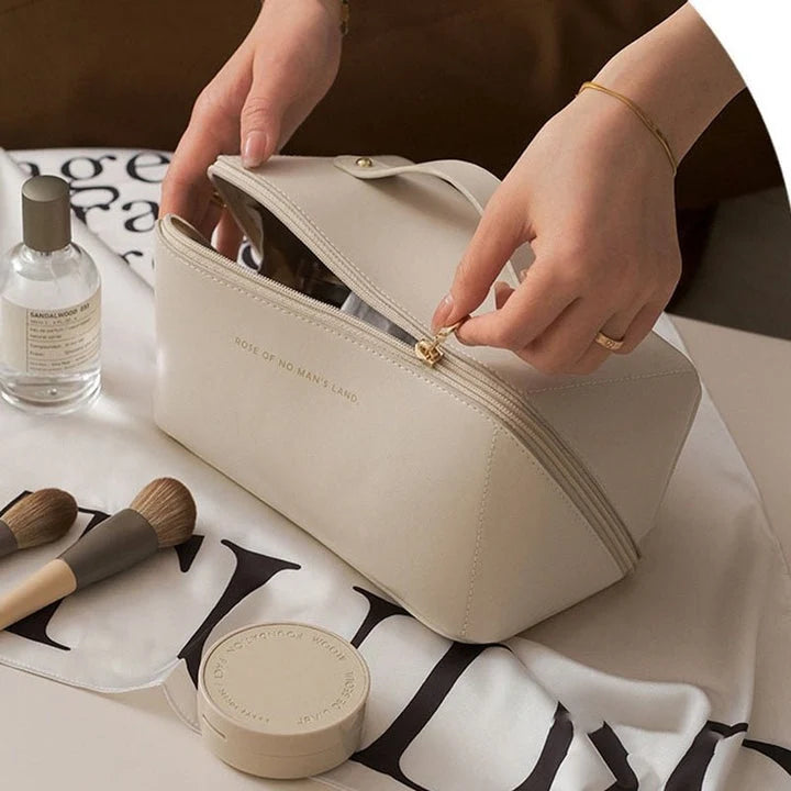 Makeup Organizer Bag Multiple Compartments Compact & Lightweight