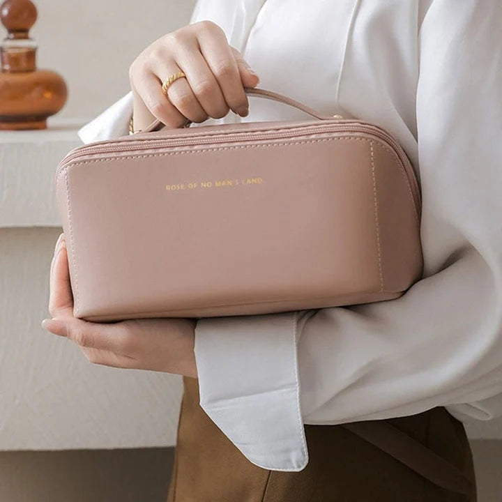 Makeup Organizer Bag Multiple Compartments Compact & Lightweight