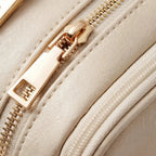 Makeup Organizer Full-View Double Zipper & Brush Slots