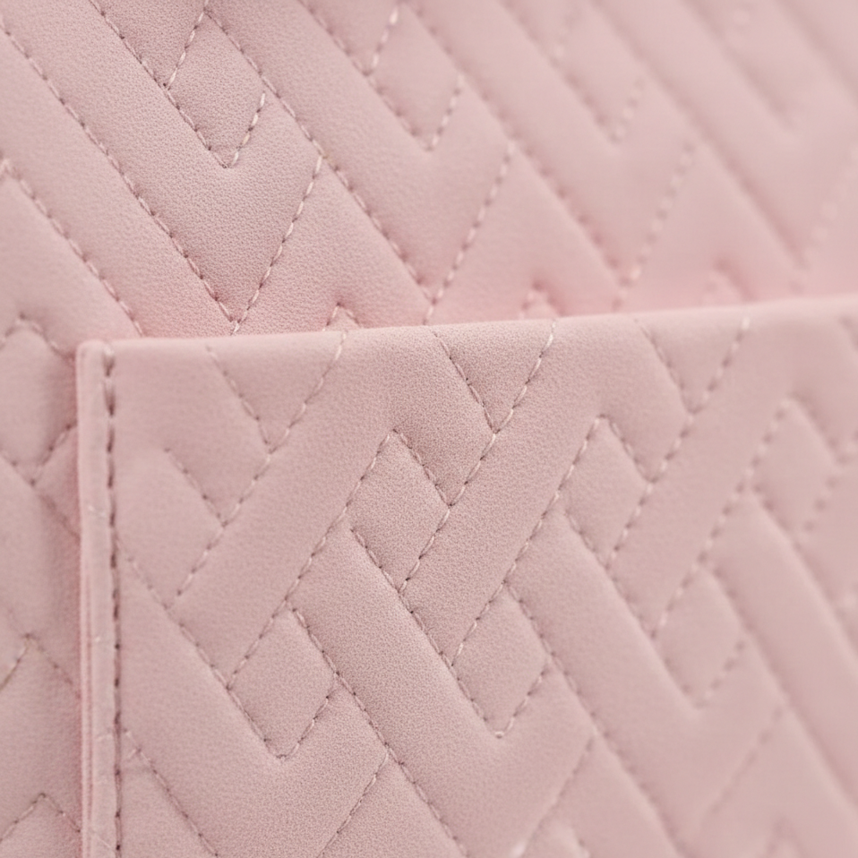 Makeup Organizer Lay-Flat Spill-Proof Vegan Leather