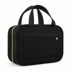 Makeup Organizer Lay-Flat Spill-Proof Vegan Leather