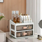 Makeup Organizer Multi-Compartment Durable Plastic