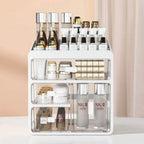 Makeup Organizer Multi-Compartment Durable Plastic