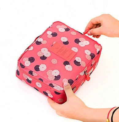 Makeup Organizer Waterproof Compact Travel Friendly
