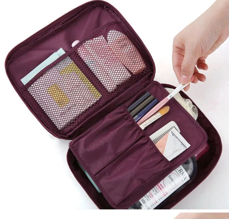 Makeup Organizer Waterproof Compact Travel Friendly