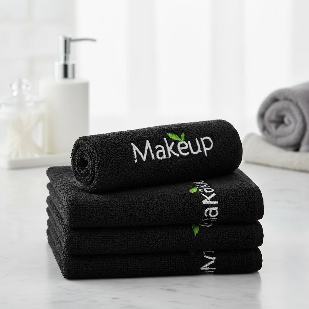 Makeup Remover Cloths Extra-Soft Polyester Machine-Washable High-Absorbency