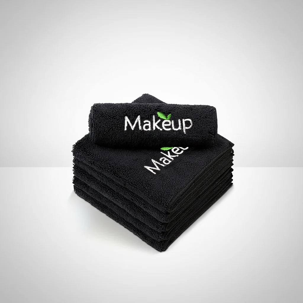 Makeup Remover Cloths Extra-Soft Polyester Machine-Washable High-Absorbency