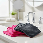Makeup Remover Pads Gentle Flannel Reusable 12 Pack