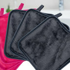 Makeup Remover Pads Gentle Flannel Reusable 12 Pack