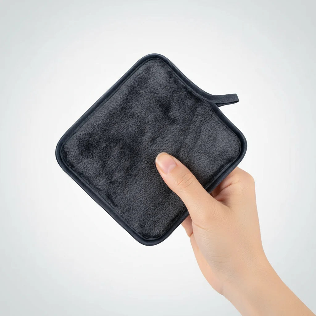 Makeup Remover Pads Gentle Flannel Reusable 12 Pack