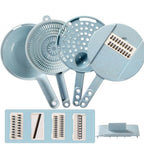 Mandoline Slicer 8-in-1 Stainless Blades & Hand Guard