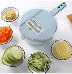 Mandoline Slicer 8-in-1 Stainless Blades & Hand Guard