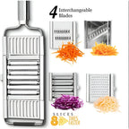 Mandoline Slicer Interchangeable Stainless Steel Blades