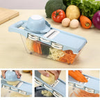 Mandoline Slicer Six Interchangeable Stainless Steel Blades