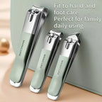 Manicure & Pedicure Set 18-Piece Stainless Steel Compact Case