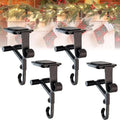 Mantel Hanger Dual Hooks Adjustable Fit Nonmarking Pads