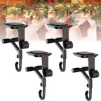 Mantel Hanger Dual Hooks Adjustable Fit Nonmarking Pads