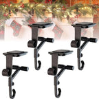Mantel Hanger Dual Hooks Adjustable Fit Nonmarking Pads