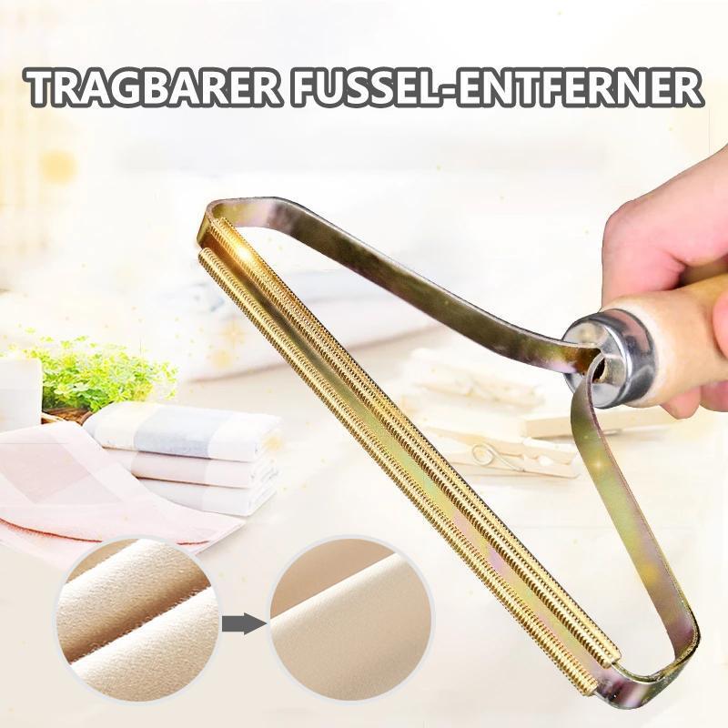 Manual Lint Remover Copper Head & Wooden Handle