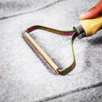 Manual Lint Remover Copper Head & Wooden Handle