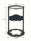 Manual Wood Splitter Steel Lever-Action & Non-Slip Base