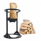 Manual Wood Splitter Steel Lever-Action & Non-Slip Base