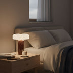 Marble Base LED Table Lamp (USB Rechargeable)