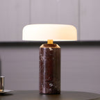 Marble Base LED Table Lamp (USB Rechargeable)