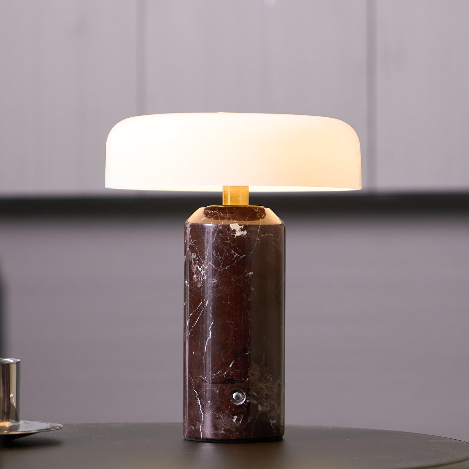 Marble Base LED Table Lamp (USB Rechargeable)