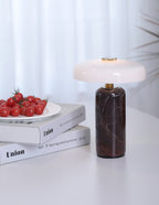 Marble Base LED Table Lamp (USB Rechargeable)