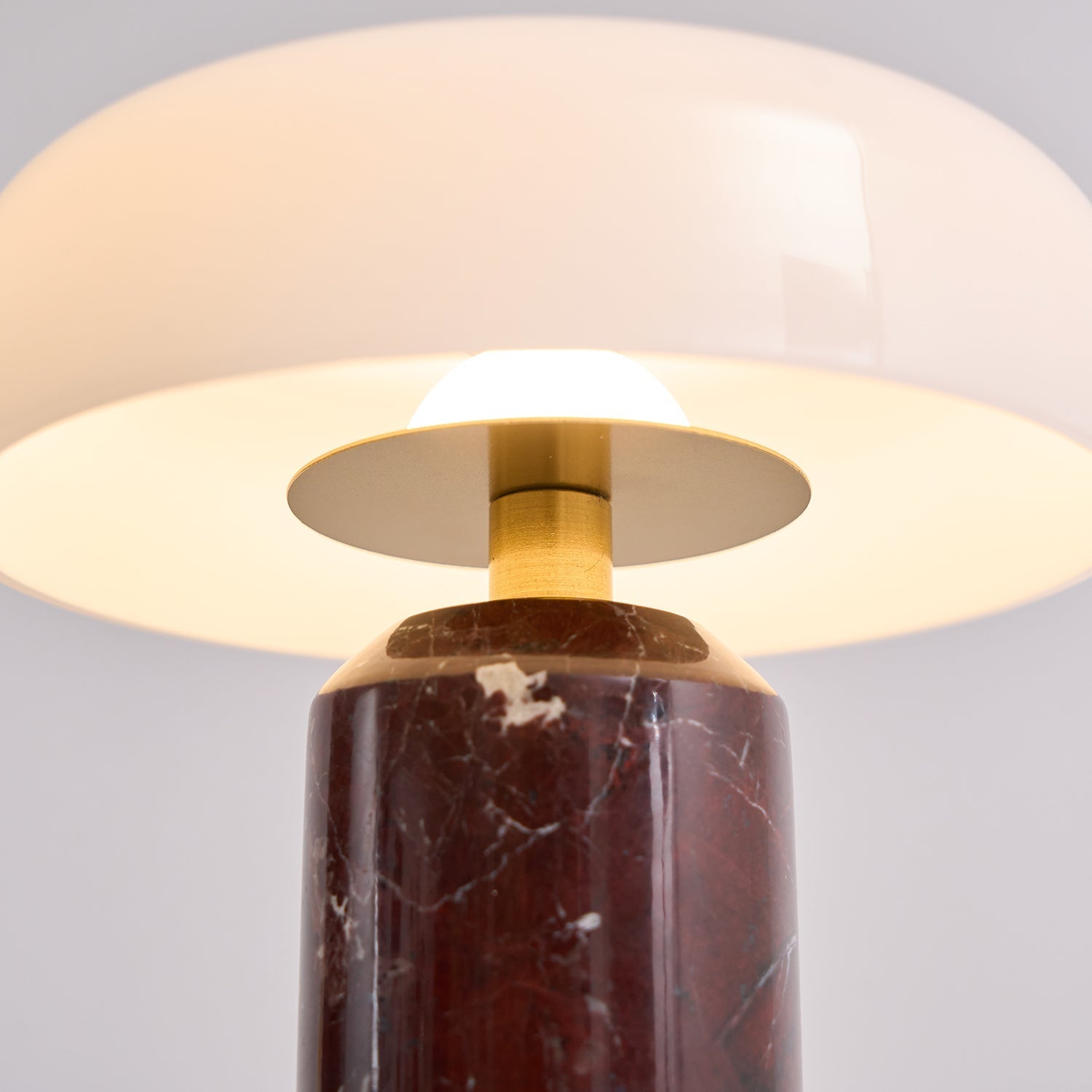 Marble Base LED Table Lamp (USB Rechargeable)