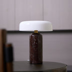 Marble Base LED Table Lamp (USB Rechargeable)