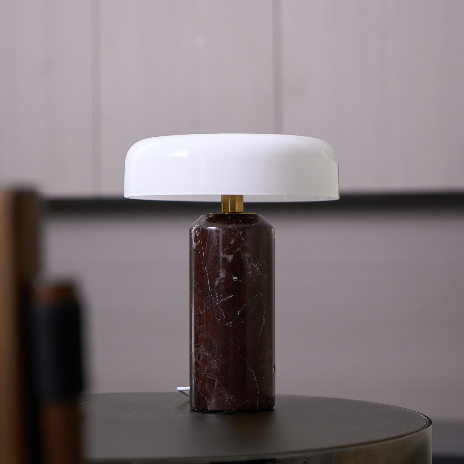 Marble Base LED Table Lamp (USB Rechargeable)